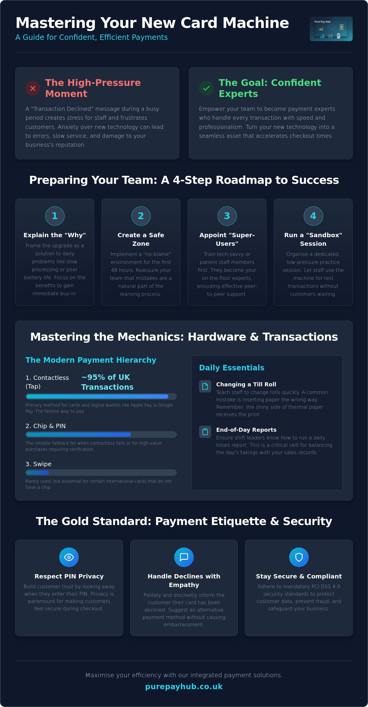 Training Staff on a New Card Machine: The Ultimate UK Business Guide